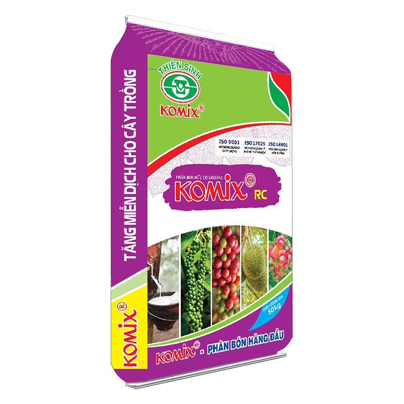 Komix - RC 5-3-2 - Phân Bón Komix - Công Ty Cổ Phần Thiên Sinh