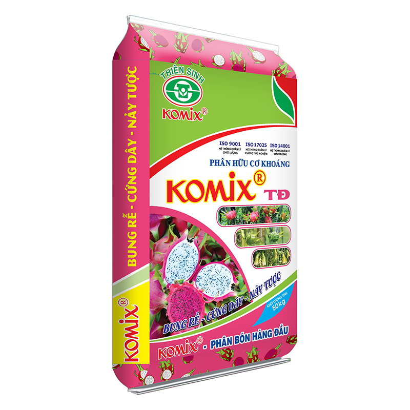 Komix - TD (Thanh Long 6-2-3) - Phân Bón Komix - Công Ty Cổ Phần Thiên Sinh