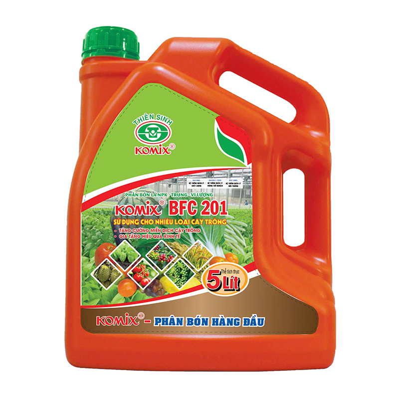 Komix BFC - 201 5L - Phân Bón Komix - Công Ty Cổ Phần Thiên Sinh