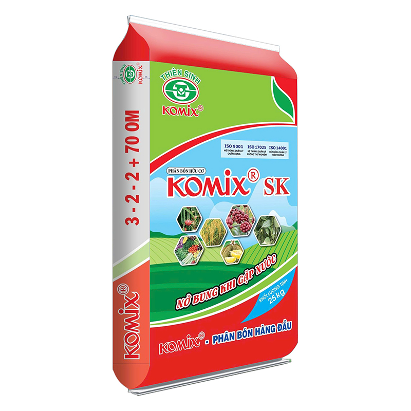 Komix SK đỏ MT - Phân Bón Komix - Công Ty Cổ Phần Thiên Sinh