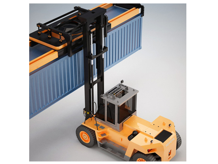 Xe nâng gắp container