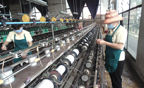 Đào tạo công nhân ngành tơ tằm