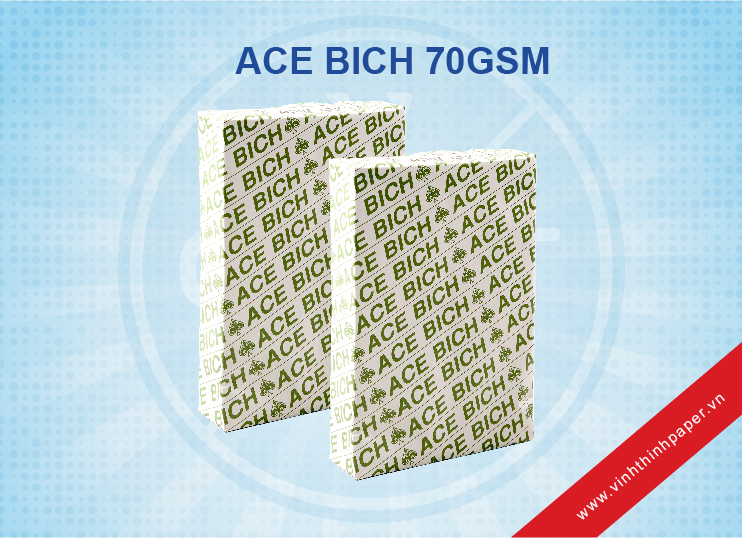Giấy photocopy Ace Bich 70gsm - Giấy Vĩnh Thịnh - Công Ty TNHH Thương Mại Công Nghiệp Giấy Vĩnh Thịnh