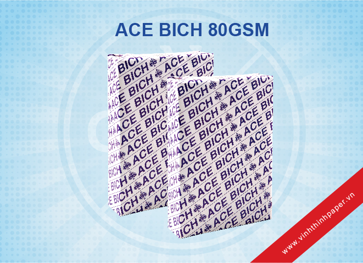 Giấy photocopy Ace Bich 80gsm - Giấy Vĩnh Thịnh - Công Ty TNHH Thương Mại Công Nghiệp Giấy Vĩnh Thịnh