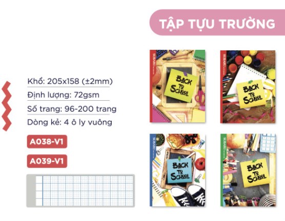 Tập tựu trường - Giấy Vĩnh Thịnh - Công Ty TNHH Thương Mại Công Nghiệp Giấy Vĩnh Thịnh