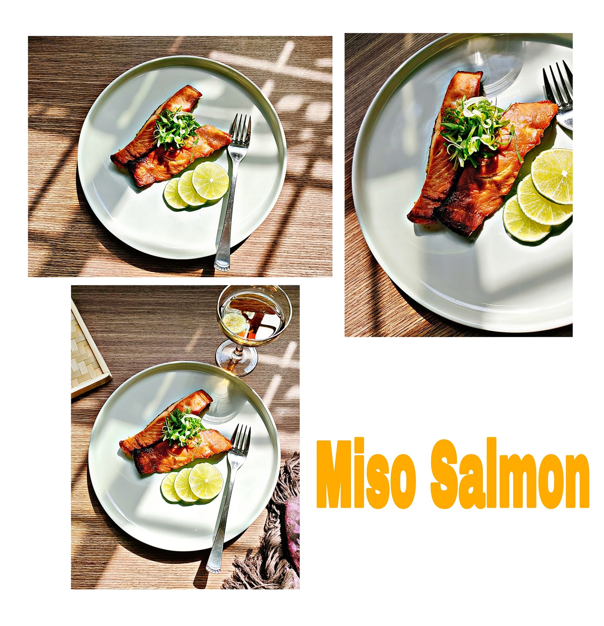 Cá hồi nướng Miso