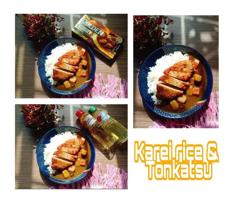 Cơm Cari, thịt heo chiên xù