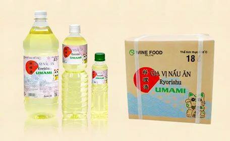 Ryorishu - Rượu Shake nấu ăn