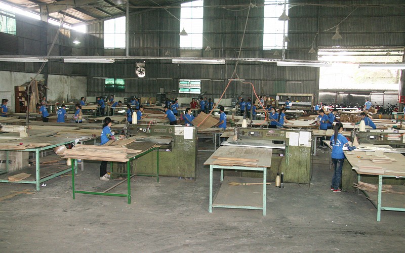 Nhà máy sản xuất - Veneer Long Việt - Công Ty CP Kỹ Nghệ Gỗ Long Việt