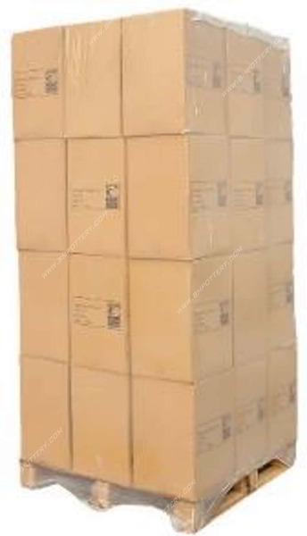 Pallet nguyên kiện chứa hàng đóng thùng carton