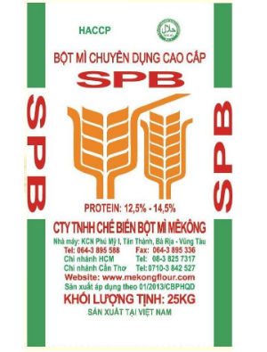 Bột mì chuyên dụng cao cấp SPB - Bột Mì Mê Kông - Công Ty TNHH Chế Biến Bột Mì Mê Kông