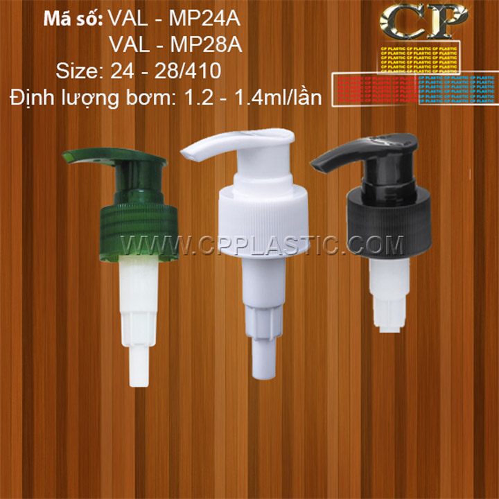 Vòi mỹ phẩm - van mỹ phẩm Φ24/410