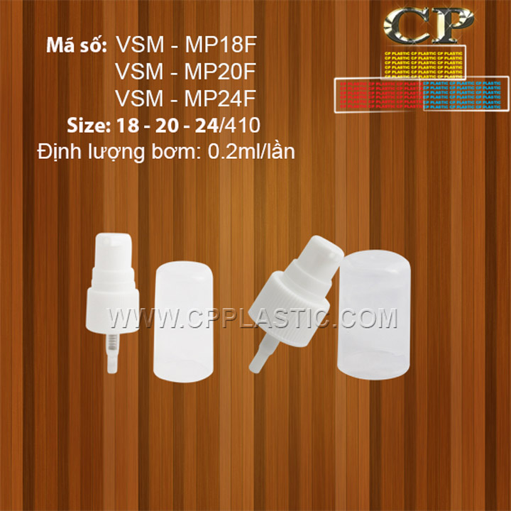 Vòi mỹ phẩm - van mỹ phẩm Φ20/410