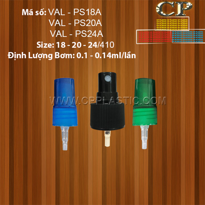Vòi xịt phun sương - van xịt phun sương Φ24/410