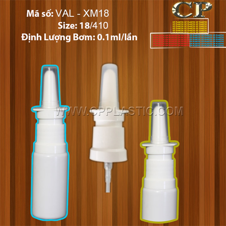 Vòi bơm mũi - van bơm mũi Φ18/410