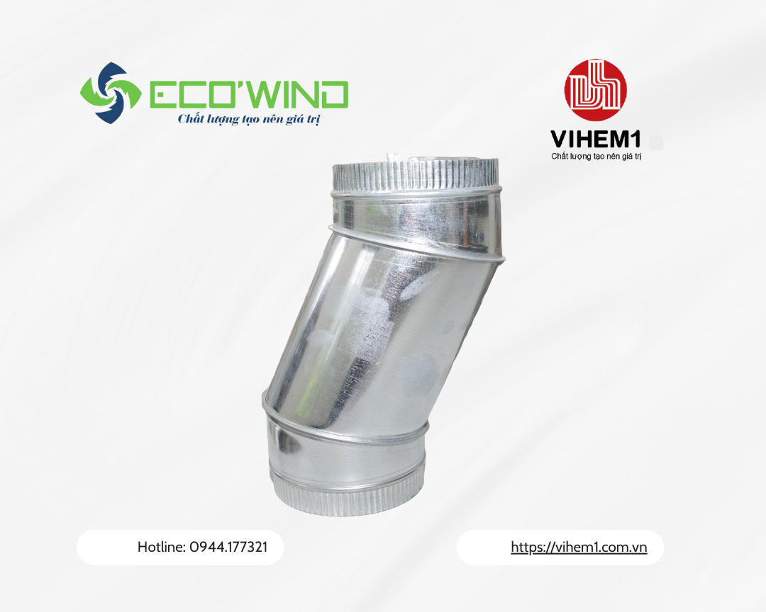 Lượn tròn - Quạt Công Nghiệp, ống Gió - Công Ty Cổ Phần Chế Tạo Máy Điện Việt Nam - Hungari 1