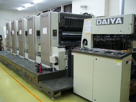 Hệ thống máy in Offset 5 màu Daiya - In ấn Bao Bì Đại Lục - Công Ty TNHH Đại Lục