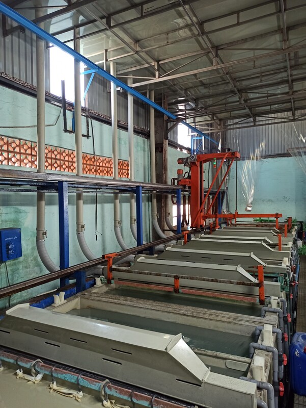 Chuyền mạ thiếc treo