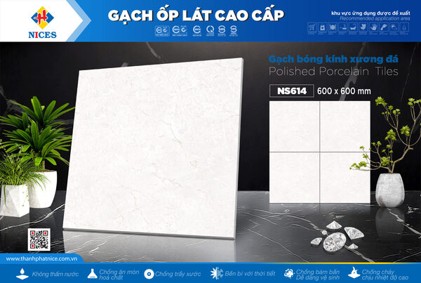 Gạch Nices NS614 - Gạch Men Thành Phát - Công Ty TNHH Thương Mại & Vật Liệu Xây Dựng Thành Phát