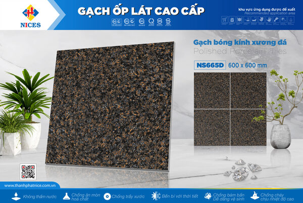 Gạch Nices NS665D - Gạch Men Thành Phát - Công Ty TNHH Thương Mại & Vật Liệu Xây Dựng Thành Phát