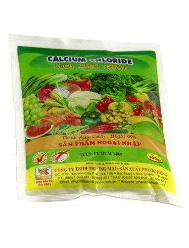 Phân bón Cacl2 - Phân Bón Phước Hưng - Công Ty TNHH Thương Mại - Sản Xuất Phước Hưng