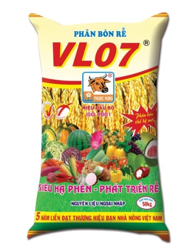 Phân bón VL 07S - Phân Bón Phước Hưng - Công Ty TNHH Thương Mại - Sản Xuất Phước Hưng