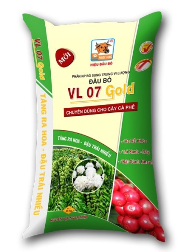 Phân bón VL 07 GOLD chuyên cafe - Phân Bón Phước Hưng - Công Ty TNHH Thương Mại - Sản Xuất Phước Hưng