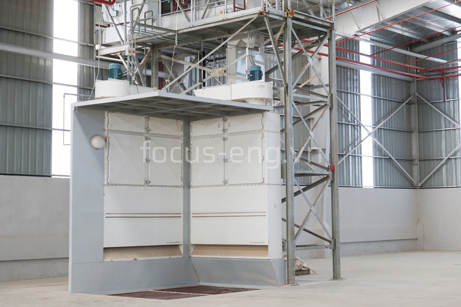 Lọc bụi hố nhập liệu