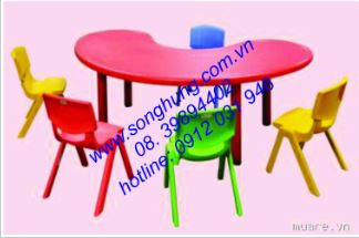 Bàn ghế nhựa hạt xoài (BG-06) - Công Ty TNHH Sông Hưng