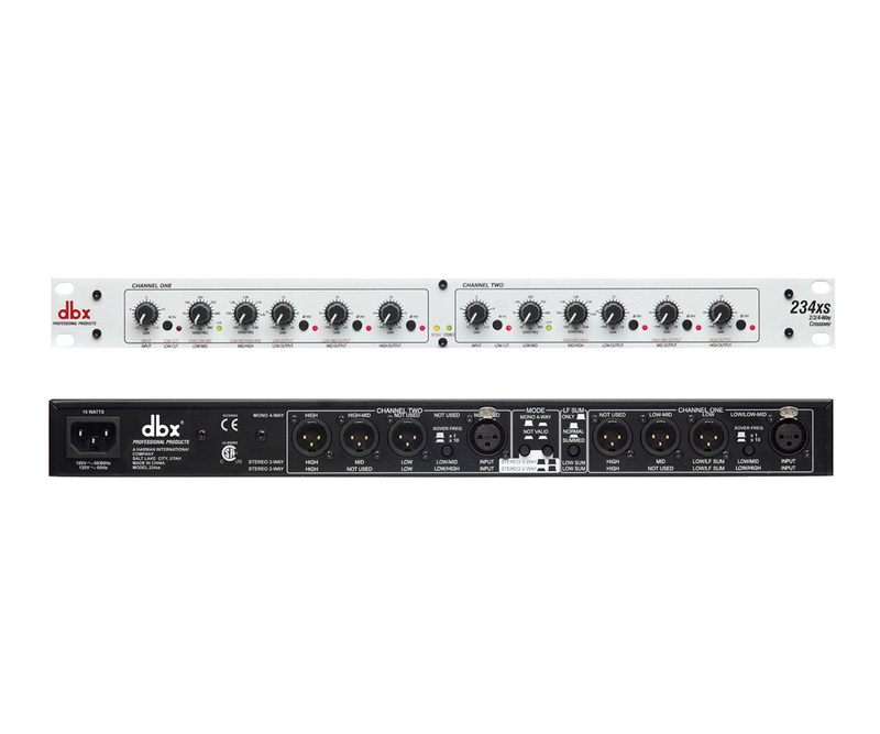 Crossovers DBX 234XS - Thiết Bị Âm Thanh PC - Công Ty TNHH Một Thành Viên PC