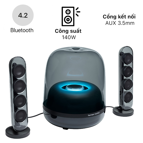 Loa Bluetooth Harman Kardon SOUNDSTICK 4 - Thiết Bị Âm Thanh PC - Công Ty TNHH Một Thành Viên PC