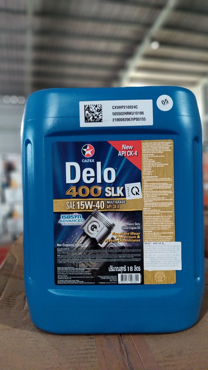 Dầu động cơ Delo 400 SLK - Dầu Nhờn An Phú Đức - Công Ty TNHH Thương Mại Dịch Vụ An Phú Đức