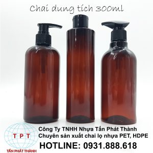 Chai 300ml nhiều kiểu - Nhựa Tấn Phát Thành - Công Ty TNHH Nhựa Tấn Phát Thành