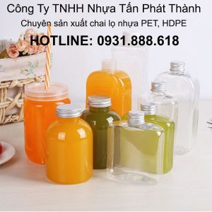 Chai đựng nước trái cây nhiều dung tích - Nhựa Tấn Phát Thành - Công Ty TNHH Nhựa Tấn Phát Thành