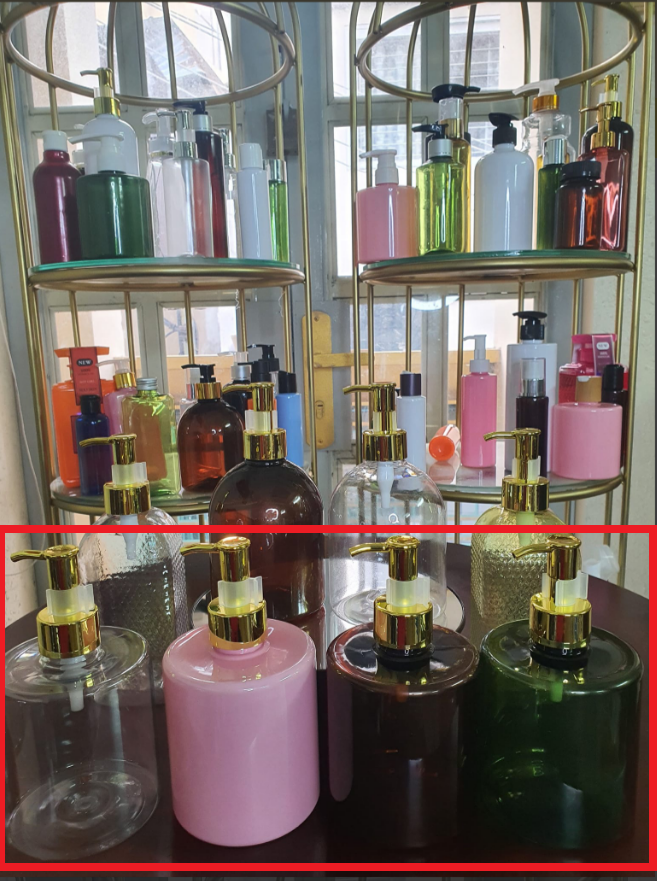 Chai vai ngang 400ml