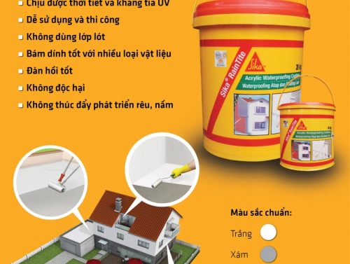 Sika Rain Tile - Công Ty TNHH Xây Dựng Nguyễn Hoàng Quân
