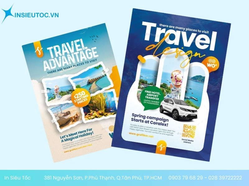 In tờ rơi du lịch