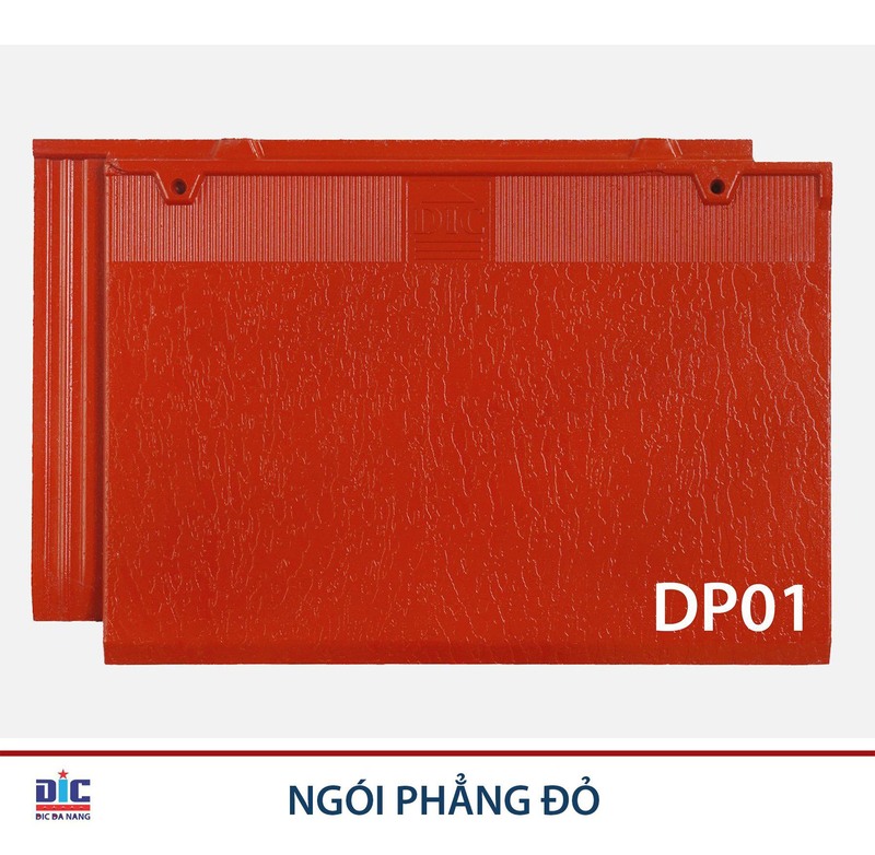 Ngói phẳng đỏ