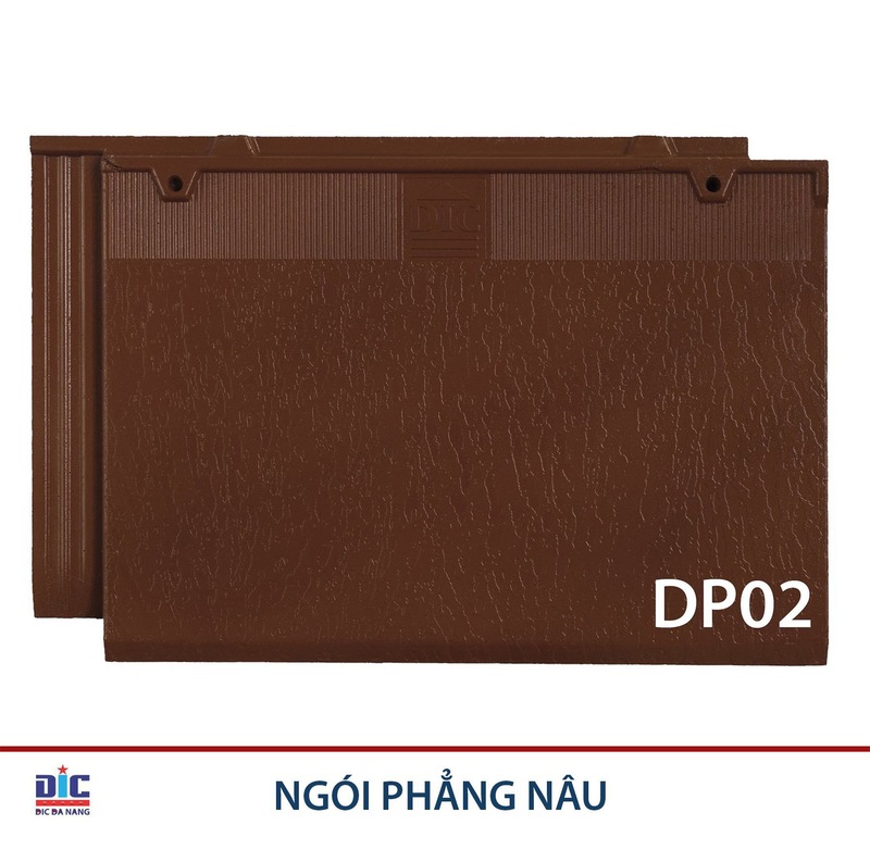 Ngói phẳng nâu