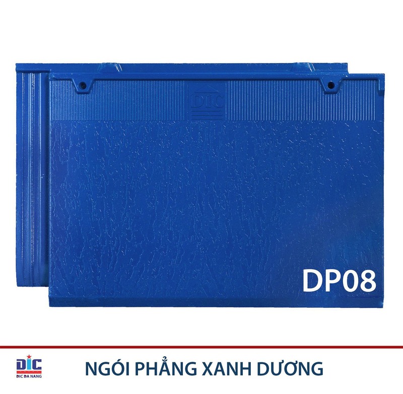 Ngói phẳng xanh dương