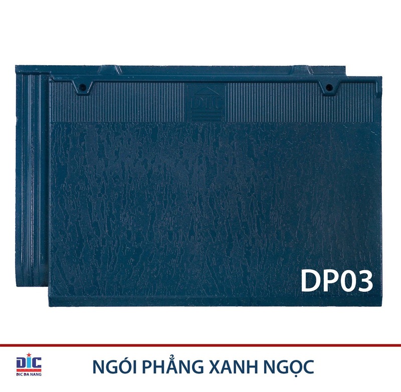 Ngói phẳng xanh ngọc