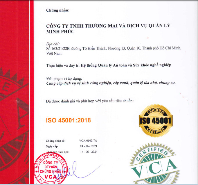 ISO 45001:2018