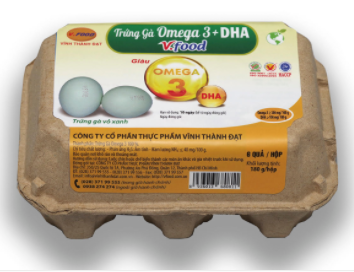 Trứng gà Omega 3 - Công Ty Cổ Phần Thực Phẩm Vĩnh Thành Đạt