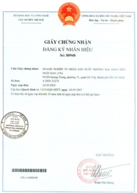 Giấy chứng nhận