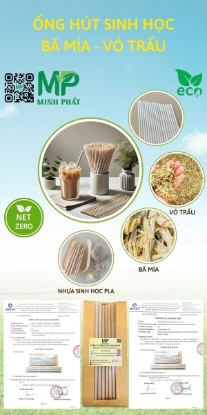 Ống hút sinh học - Công Ty TNHH Sản Xuất Dịch Vụ Minh Phát