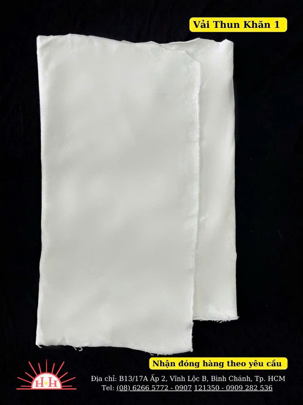 Vải thun khăn