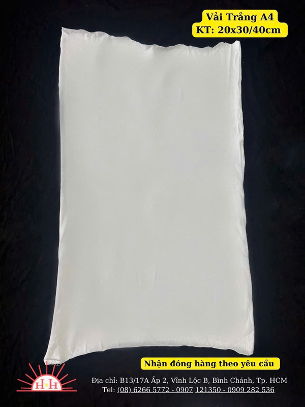 Vải trắng A4