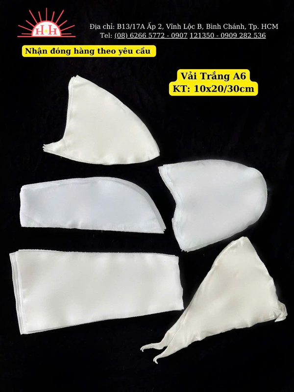 Vải trắng A6