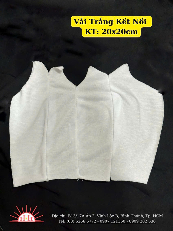 Vải trắng kết nối