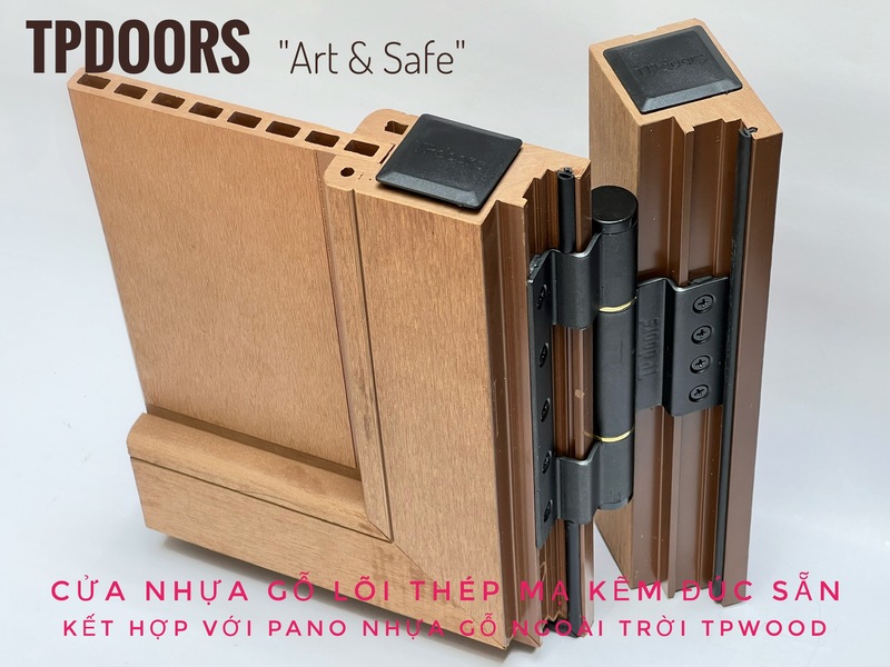Chi tiết cửa nhựa gỗ